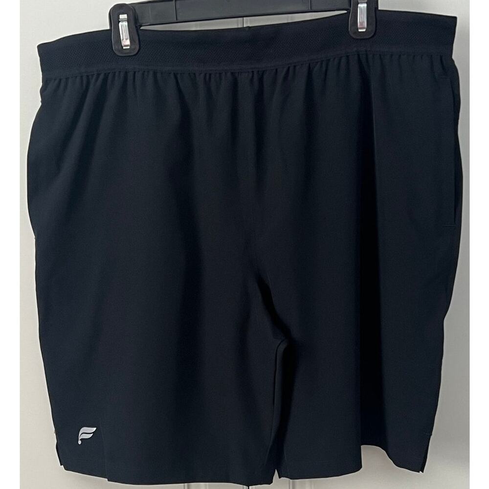 Fabletics Men's Black The 9" Fundamental Short Lined Size XL  NWT